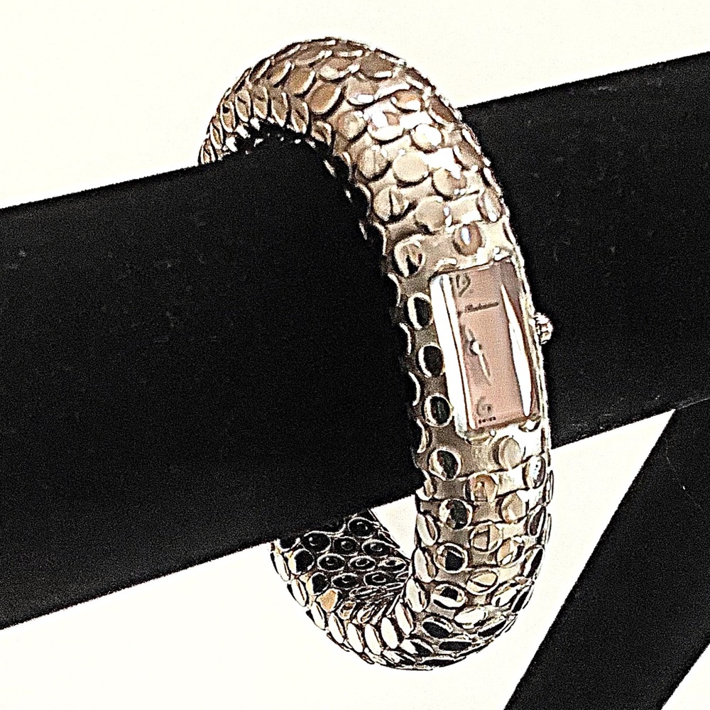 Tommy Bahama STERLING SILVER Bangle Watch